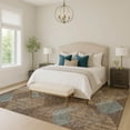 thumbnail image 6 of Addison Rugs Chantille Indoor/Outdoor Contemporary Geometric Chocolate Machine Washable Rectangle Rug, 10' x 14', 6 of 8
