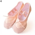 thumbnail image 2 of SPRING PARK Girls Canvas Ballet Shoes Ballet Slipper for Kids Women Yoga Shoes for Dancing, 2 of 7