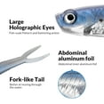 thumbnail image 6 of QualyQualy Soft Swimbait Fishing Lures 5PCS 6PCS Jerk Shad Minnow Drop Shot Lure Bass Bait Shad Lure Soft Jerkbait for Bass Trout Pike Walleye Crappie 2.95'', 6 of 8