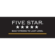 Five Star 2-Pocket Stay-Put Plastic Folder, Cobalt Blue (37447)