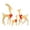 Golden, variant on Tcbosik 3-Piece Lighted Christmas Deer Family Decoration, Reindeer Set for Indoor & Outdoor, Yard, Patio, Backyard, White