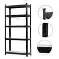 thumbnail image 3 of Muscle Rack 30"W x 12"D x 60"H, 5-Tier Steel Shelving, 500 lbs. Capacity  per Shelf, Black, 3 of 7