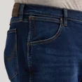 thumbnail image 5 of Wrangler Men's Relaxed Fit Straight Jeans - Navy Denim 34x32, 5 of 6
