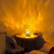 thumbnail image 5 of Luz nocturna ondulada de agua, lámpara de mesa de atmósfera LED dinámica romántica de 360 grados para sala de estar, dormitorio, homocromía enchufada y sin rotación, 5 of 5