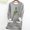 Gray, variant on asdoklhq Christmas Plus Size Fall Tops Women's Thick Fleece Sweatshirt Long Sleeve Print Velvet Warm Round Neck Underwear Black 2X
