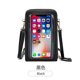 thumbnail image 1 of JHIJHOO - Bolso de mano con correa de muñeca y pantalla táctil para mujer, billetera pequeña con protección RFID, bolso cruzado para teléfono móvil, 1 of 5
