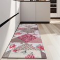thumbnail image 4 of Pioneer Flower Floral Print Pattern Kitchen Rug Mat,Kitchen Runner Rugs Non Skid Washable,Decorative Kitchen Floor Mats for Kitchen,Sink,Laundry,17"X47", 4 of 5