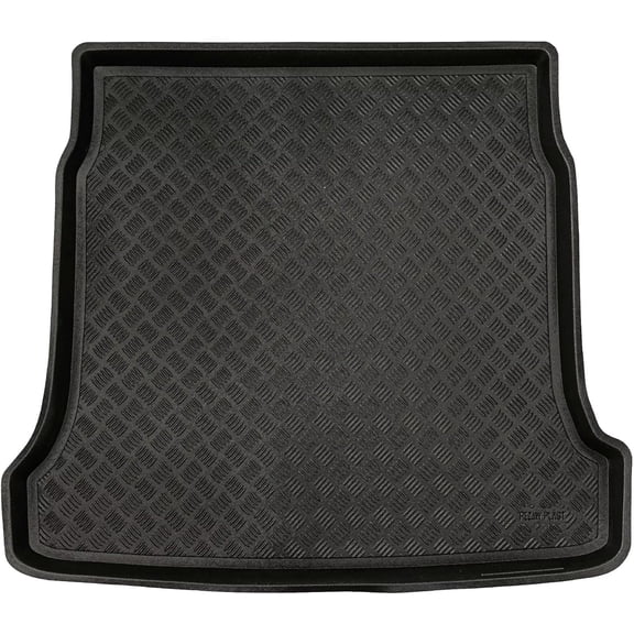 Rezaw-Plast Trunk Mat for Hyundai Ioniq 6 2023–2025 – Custom Fit Cargo Liner, Waterproof PE, All-Season, Anti-Slip, Raised Edge, Easy to Clean, Durable Protector – Black