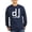 Navy, variant on CafePress - DJ - Long Sleeve Dark T-Shirt