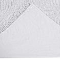 thumbnail image 3 of Better Trends Double Wedding Ring Collection 100% Cotton Tufted Chenille, Queen Bedspread, White - BSWRQUWH, 3 of 5