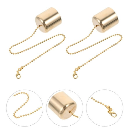 AURARMLET small candle snuffer Brass Golden 2Pcs