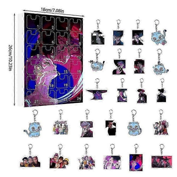 New Kpop Demon Hunters Advent Calendar Rumi Mira Zoey Tiger K Pop Demon Hunters Christmas Countdown Advent Calendar Gift 24 Days