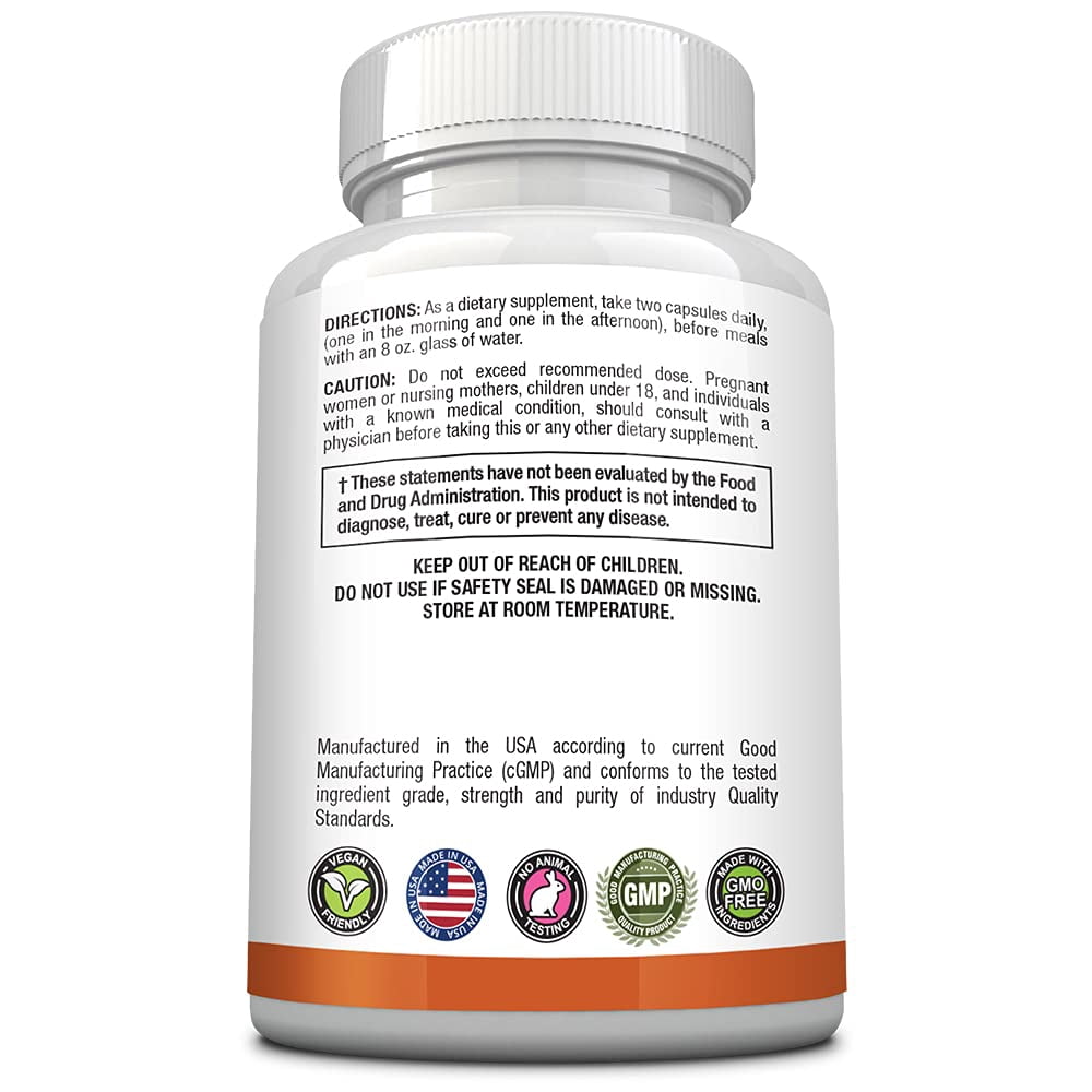 Approved Science Gutsyl - Leaky Gut Supplement - Protect GI Tract with Aloe Vera, Marshmallow Root, Licorice, and Slippery Elm - Contains Prebiotic and BioPerine - 60 Capsules - 100% Vegan