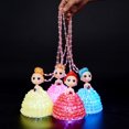 thumbnail image 4 of nTRIUQJ Cute Luminous Doll with Colorful LED Night Light Soft Glow Toy for Girls Bedroom Yellow, 4 of 6