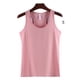 thumbnail image 4 of Qarigey Chaleco de algodón para mujer, ropa recortada de moda de punto, camiseta transpirable fresca, camisas de fondo exterior de primavera, Prendas para la parte del cuerpo Rosado S Qarigey AP010463-19B, 4 of 6