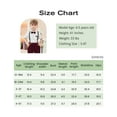 thumbnail image 5 of SANMIO Toddler Baby Boy Clothes Suit Gentleman Wedding Formal Dress Outfits,  Shirt with Bowtie + Suspender Pants 1-5 Years, 5 of 6