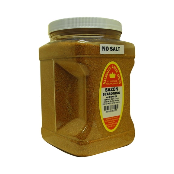 Family Size Marshalls Creek Spices Sazon With Annatto No Salt Seasoning, 44 Ounce