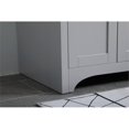 thumbnail image 5 of 36 inch Single Bathroom Vanity in Grey with Backsplash, 5 of 8