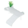 thumbnail image 4 of BELOVING Turtle Basking Dock Decoration Turtle Basking Platform for Frog Spider Newts White, 4 of 10