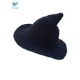 thumbnail image 2 of Deago Women Witch Hat Cotton Wool Fashion Witch Sun Hats For Halloween Christmas Streetwear Party Accessories (Blue), 2 of 4