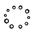 thumbnail image 4 of 10 Pieces Nut Bolt Remover with Storage Case Set High-Hardness Wear-Resistant Multiple-Sizes Multifunctional Screw Extractor Kit High-Hardness Disassembly Tool, 4 of 9