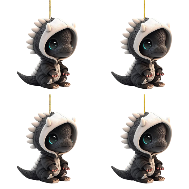 Dragon Tree Navidad Novedad Lindos Favores Fiesta Acrílicos (H)