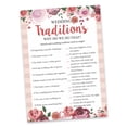 thumbnail image 2 of Inkdotpot FloralWhy Do We Do That 50-Pack Bridal Wedding ShowerGameBachelorette Party ActivityGameCards, 2 of 7