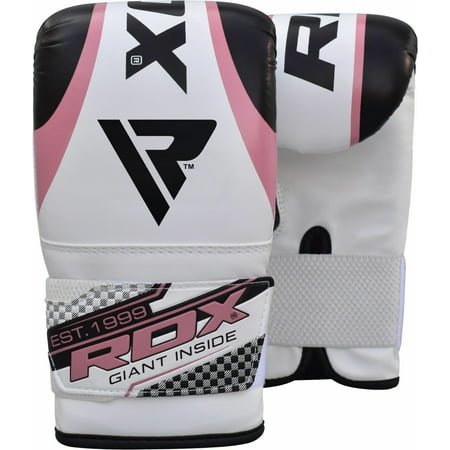RDX Punching Bag Set Boxing Mitts MMA Boxing Hand Wraps Filled 4FT Ladies
