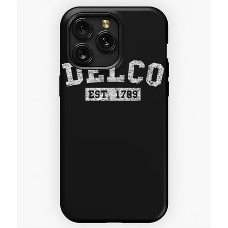 Delco Est 1789 Delaware County Pennsylvania Pride A3790 Phone Case for iPhone 11 to 17 Pro Max