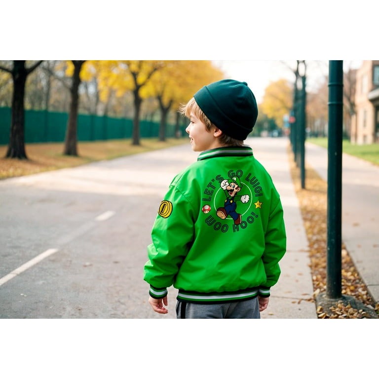 ジャケット・アウター Mariomama Nintendo Super Mario Bomber Jacket, Luigi and Toad Bomber