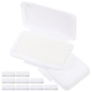 10 Boxes Braces Wax Dental Wax for Braces & Aligners Orthodontic Wax Strips Teeth Care Wax Brace Cleaning Accessory