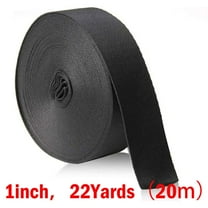 22 Yards 1 Inch Wide Black Nylon Heavy Duty Webbing Strap DIY for Bags Hammocks