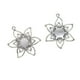 thumbnail image 5 of Surtido de engastes de bisel de cabujón floral de filigrana de 50 piezas para manualidades DIY 6 piezas, 5 of 8
