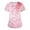 1-light pink, variant on Valentine's Day Working Uniform for Women Love Heart Printed V-Neck Breathable T-Shirts Short Sleeve Professionals Soft Stretch Scrub Tops with Pockets  Large