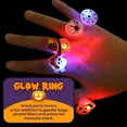 thumbnail image 4 of Halloween Glow Ring - 50 LED twinkle ring, perfect for adults attending Halloween parties in the dark, perfect for birthdays and Halloween celebrations, 4 of 8