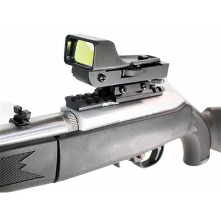 ruger 10 22 aluminum red dot sight with rail mount