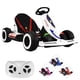 thumbnail image 1 of Montable Electrico Go Kart para Niños Largo Ajustable Luz 12v - Blanco, 1 of 8