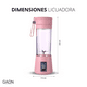 thumbnail image 3 of Procesadora Portátil Mini Vaso Licuadora Shaker Recargable Gaon Rosa, 3 of 5