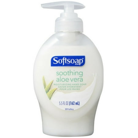 3 Pack - Softsoap Soothing Aloe Vera Moisturizing Hand Soap 5.50 (Best Moisturizing Hand Soap Dry Skin)