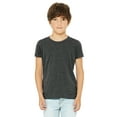 thumbnail image 2 of Daxton Youth Size Short Sleeve Tee Basic Tshirt Tops Packs-HCharcoal,Burgundy,Royal-XL, 2 of 8