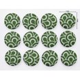 thumbnail image 3 of IBA Indianbeautifulart Green 1 Inch Buttons For Sewing Fancy Buttons For Crafts 2 Hole Scales Geometric Scrapbooking Canvas Buttons Pack Of 50, 3 of 7