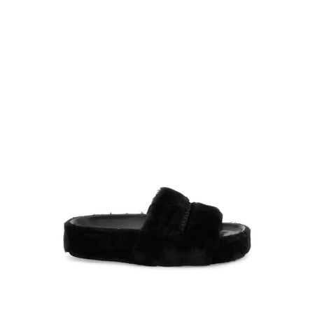 

Stella Mccartney Faux Fur Slides Women