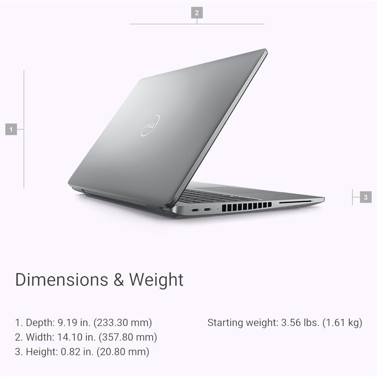 Dell Latitude 5540 Business Laptop, 15.6