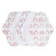 thumbnail image 5 of Compresas sanitarias reutilizables para mujer, 5 piezas, compresas femeninas reutilizables para la menstruación, compresas sanitarias lavables, diseño a prueba de futuro, 5 of 14
