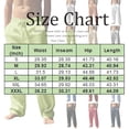 thumbnail image 3 of Dwellite Cotton Linen Pants for Men Casual Drawstring Loose Fit Summer Beach Pants Lightweight Trousers with Pockets White 3XL, 3 of 6