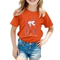 thumbnail image 3 of YUEHUA 6M-14Y Toddler Baby Short Long Sleeve Tee Tops Toddler T-Shirt Kids Solid Color Shirts Boys Girls Casual Blouse, 3 of 5