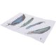 thumbnail image 1 of Bike Seat Sticker Plume Stickers For Bikes Delicate Design Scratch Hiding Multi 22x16.8cm 1Pack, 1 of 4