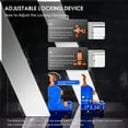 thumbnail image 6 of AOLISHENG 14in Hidden Soft Close Drawer Slides - Cold Rolled Steel, Locking, 1 Pair, 80lb Load, 6 of 7