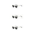 thumbnail image 1 of Guardoinrt Heart-Shaped Stand Out Gold Metal Frame And Non-Slide Silicone Nose Pads Mulitple Colours black 3Set, 1 of 6