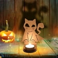 thumbnail image 4 of 100Fens Funny Shadow Candlestick Holder, Halloween Candle Holder Funny Halloween Decorations Bat Shadow Tea Light Scary Tea Light Candle Stands Decorations Fall&nbsp;Decor, 4 of 5